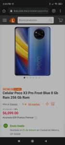 Linio: Celular Poco X3 Pro Frost Blue 8 Gb Ram 256 Gb Rom