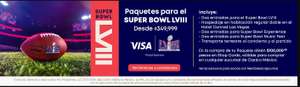 Costco: Paquete Super Bowl LVIII Las Vegas para 2 personas