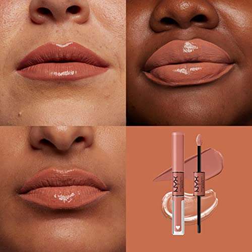 Amazon: NYX PROFESSIONAL MAKEUP Shine Loud Pro Pigment Lip Shine Daring Damsel- envío prime