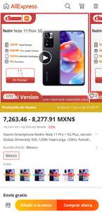 AliExpress: Xiaomi Redmi Note 11 pro 5G plus