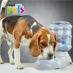 Amazon: Fancy Pets Bebedero de Agua Chico para Perro o Gato con Capacidad de 1 Galón, 3.8 litros