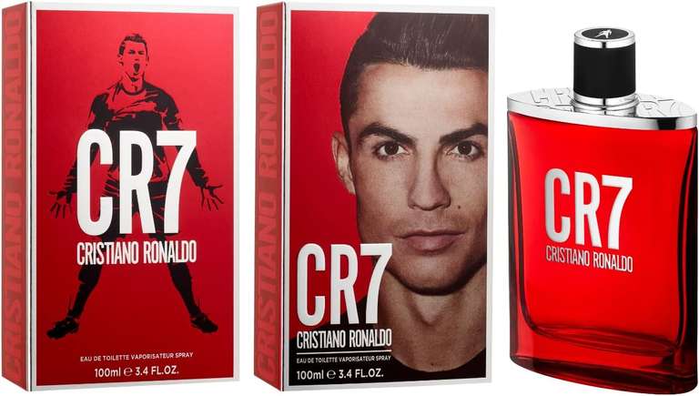 Amazon: Cristiano Ronaldo CR7 by Cristiano Ronaldo Eau De Toilette Spray 3.4 oz / 100 ml (Men)