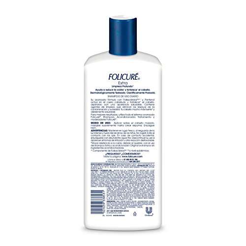 Amazon: Folicuré Shampoo Extra 700 ml | Planea y Ahorra, envío gratis Prime