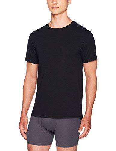 Amazon Essentials - Camiseta de cuello redondo para hombre, paquete de 6 x-chico