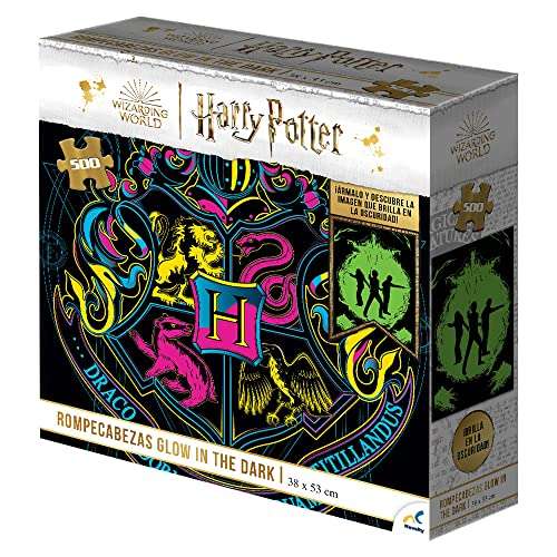 Amazon: Rompecabezas Harry Potter Brilla En La Oscuridad $199