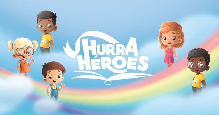 Hurra heroes: Libro digital gratis personalizable para los peques