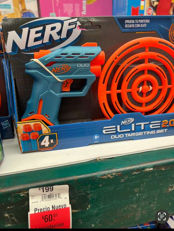 Walmart: Pistola NERF DUO