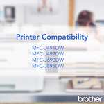 Amazon BROTHER - Cartucho LC3013C, paquete único de alto rendimiento, hasta 400 páginas, tinta cian LC3013 - envío gratis prime
