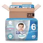 Amazon: Pañal BB Tips Etapa 6 caja con 4 paquetes de 40 pañales cada uno a $97.11 Precio con Planea y Cancela Envio Gratis con Prime