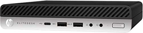 Amazon: HP EliteDesk 705 G4 Mini computadora de escritorio, AMD Quad-Core Ryzen 5 Pro 2400GE (reacondicionado)