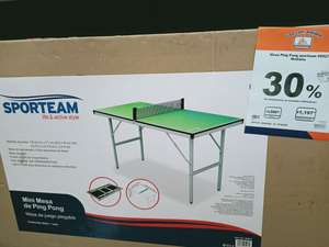 Chedraui: Mini mesa de ping pong