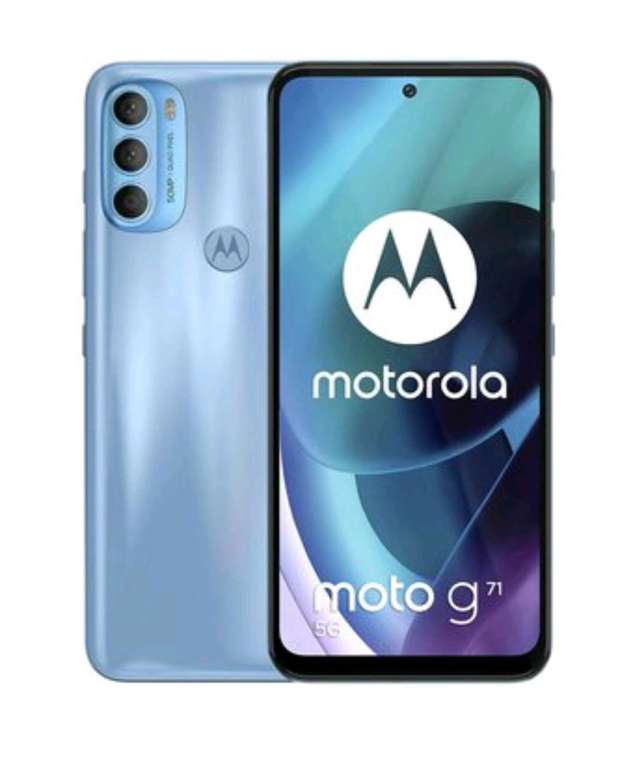 Linio: Celular Motorola Moto G71 5G a precio más bajo histórico (pagando con PayPal)