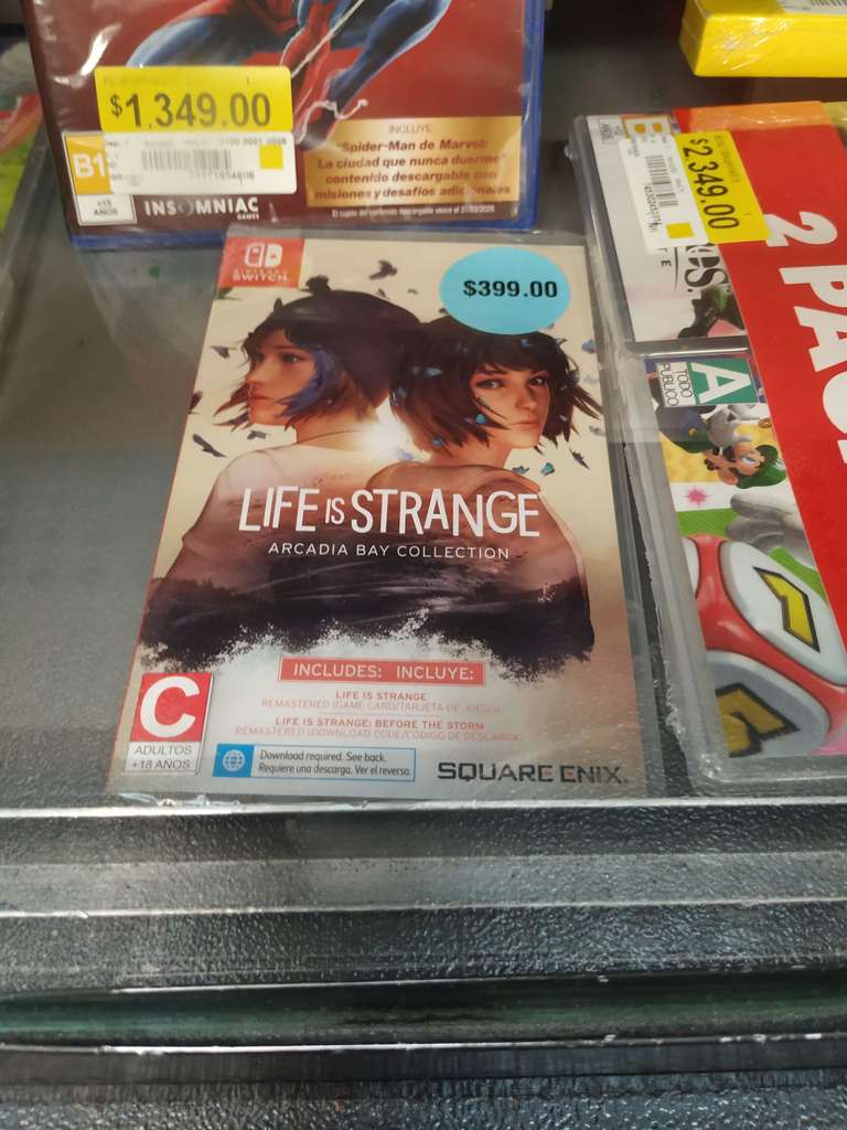 Walmart: Life is Strange Arcadia Bay Collection Nintendo Switch en Sucursal
