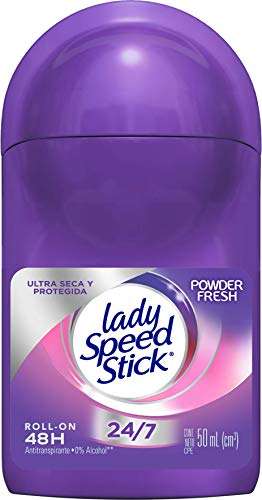 Amazon: Lady Speed Stick Antitranspirante Powder Fresh Roll On, 50 ml (Cantidad mín 2)