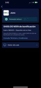 American Express: $400 de bonificación al gastar $1,200 en Justo