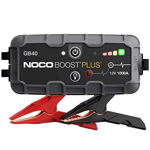 Amazon: NOCO Boost Plus GB40 1000A 12V Arrancador de Batería de Litio