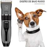 Amazon: Eléctrico Clipper para Perros y Gatos,USB Recargable Razuradora para Perros