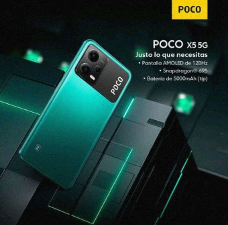 LINIO: Celular POCO X5 5G Green 8GB RAM 256GB ROM con PayPal