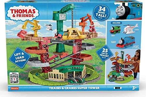 Amazon: Thomas & Friends Trackmaster, Super Torre, Pista de Juguete para niños de 3 años en adelante
