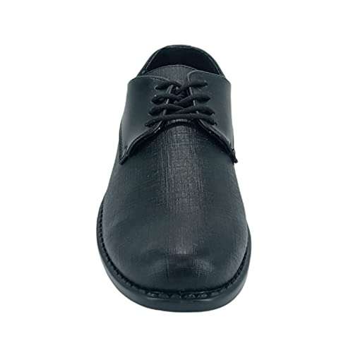 Amazon: Dúo Pack 477 Zapato Oxford Formal para Caballero Negro y Miel -TALLA 25-