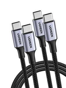 Amazon MX : Dos cables USB-C a USB-C 2metros UGREEN