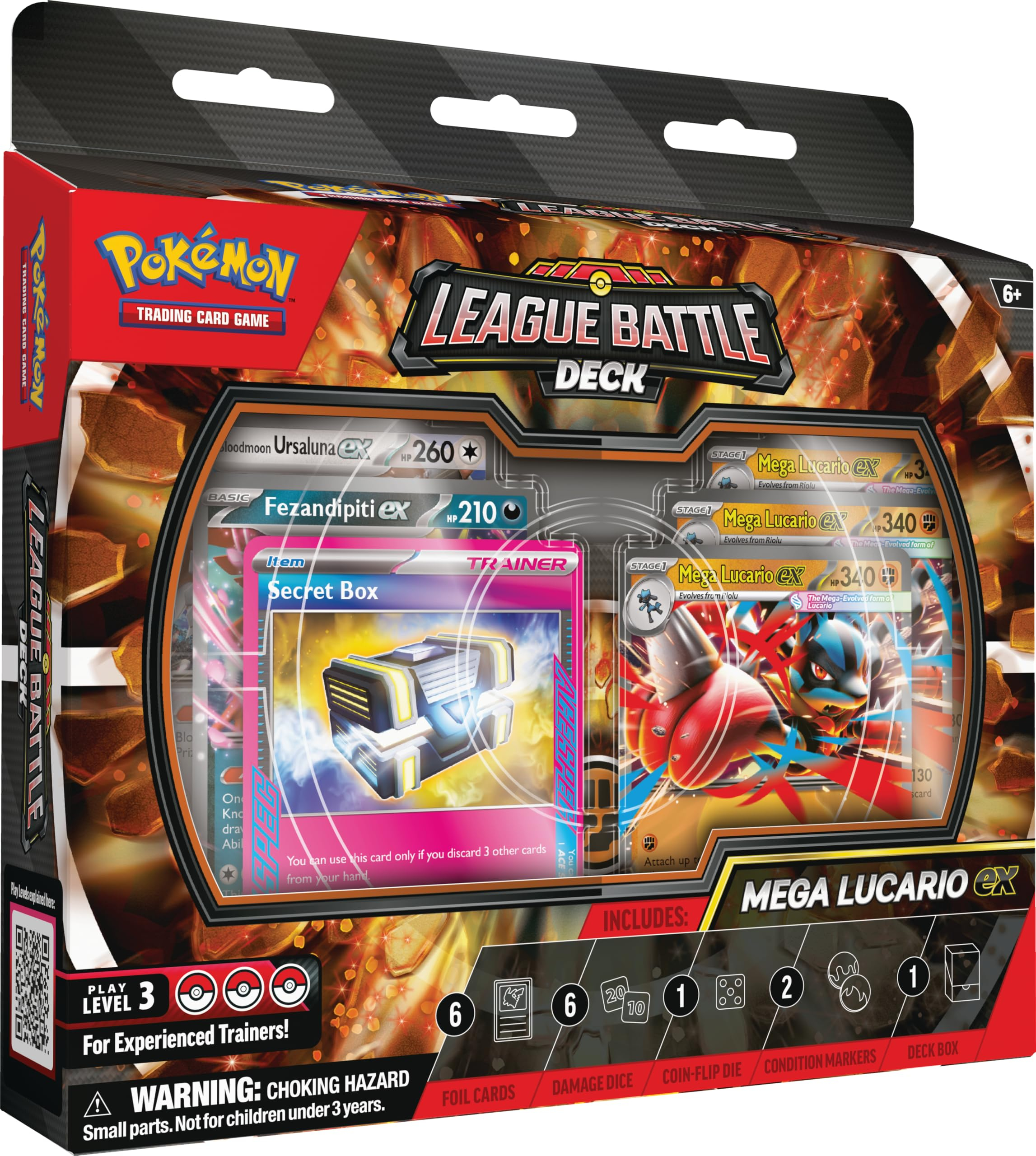 AMAZON: Pokémon TCG: Mega Lucario Ex League Battle Deck