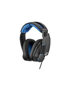 Amazon: Sennheiser GSP 300 - Microauricular cerrado para gaming, color negro y azul, Around Ear
