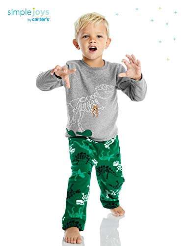 Amazon: Simple Joys by Carter's Juego de Pijama de 4 Piezas. Juego de Pijama para Niños