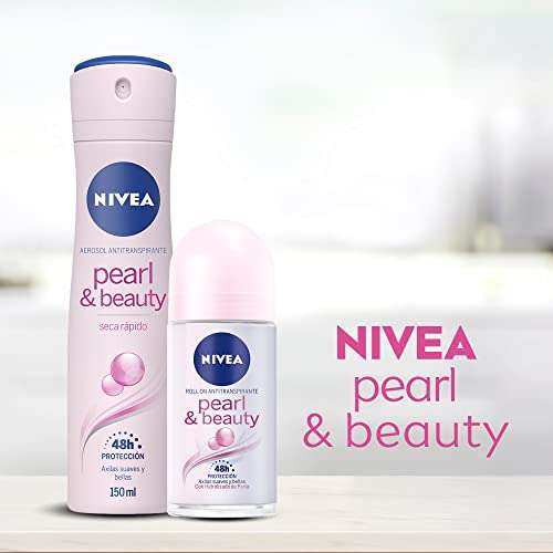 Amazon: Nivea Desodorante Antitranspirante Pearl & Beauty Spray, 150m