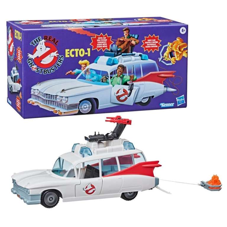 Walmart: Vehículo The Real Ghostbusters Hasbro Kenner Ecto-1