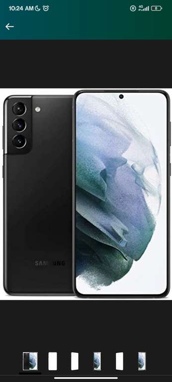 Amazon: SAMSUNG Galaxy S21+ Plus G996U 5G 128gb desbloqueado (reacondicionado)