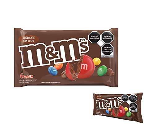 Amazon: M&M's 6Pack Chocolate y otros chocolates con Amazon Prime