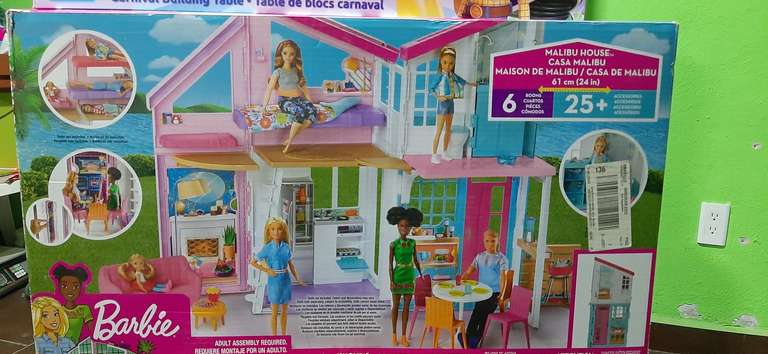 Soriana rebaja: Mega blocks mesa toy story y barbie mansión malibu.