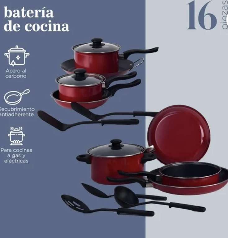 Baterías de Cocina - Elektra en Línea