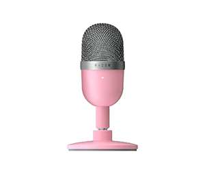 Amazon: Micrófono Razer Seiren Mini (Color Cuarzo/Rosa) | Pagando en efectivo