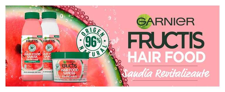 Garnier Fructis Hair Food Sandía Rutina Completa