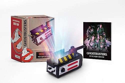 Amazon: Pack Ghostbusters Libro Pasta Blanda Edición Inglés + Trampa CazaFantasmas