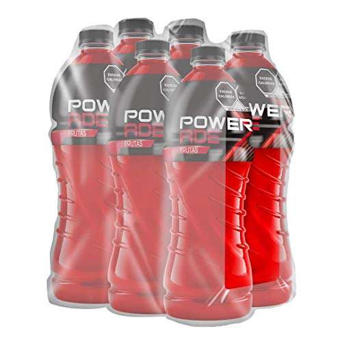 Amazon: Powerade Ion4, 6 Pack Bebida Para Deportistas Sabor (Frutas, Moras o Lima-Limon) Botella 1 Lt cada uno (PLANEA Y AHORRA)