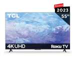 Claro shop: Pantalla TCL 55" 4K UHD ROKU TV