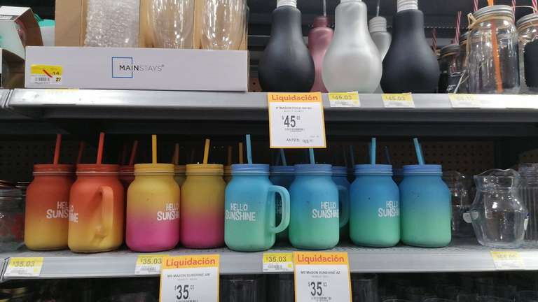 Productos en liquidación en Walmart: Mason Sunshine, vajilla y más