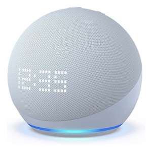 Mercado Libre: Asistente Virtual Amazon Echo Dot 5ta Gen Con Reloj Azul