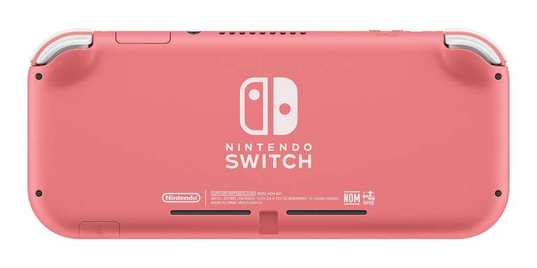 Amazon: Nintendo Switch Lite Standard, color coral (Vendida y enviada por Amazon Mx)