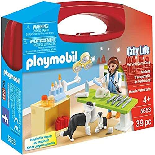 Amazon: Playmobil Maletín de Veterinaria