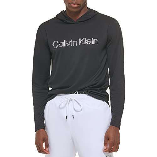 Amazon: Calvin Klein Sudadera con Capucha UPF 40+ de Secado rápido