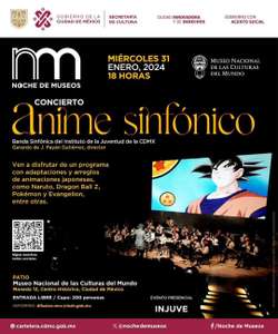Museo Nacional: Concierto Sinfónico de Anime
