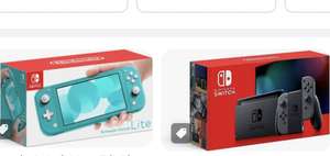 Walmart y Aurrera: Consola Nintendo Switch Lite ($3,369) Consola Nintendo Switch 1.1($5,199) Consola Xbox Series X ($11,693)