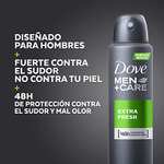 Amazon: Antitranspirante en Aerosol Dove Men+Care Extra Fresh 89g
