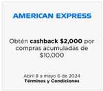 American Express: Bonificación Noches Palacio de $4000 o $2000