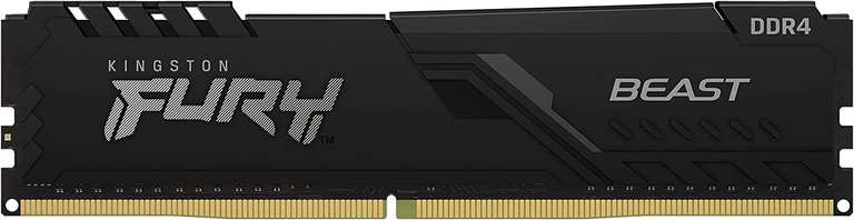 Amazon: Kingston Fury Beast Black 16GB 3200Mhz DDR4