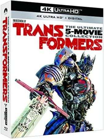 Amazon: 4K UHD Transformers: Ultimate 5 Movie Collection [Blu-Ray]